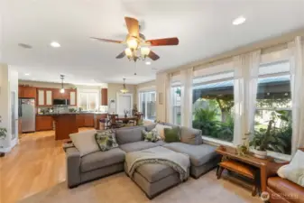 Another view of the Family Room!