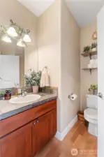 Downstairs Half Bath!