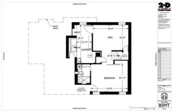 Lower Level Floor Plan