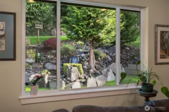 Enjoy the outdoors from inside.