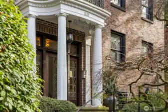 Your main entrance to the Betsy Ross.