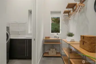 Main Level: Mud Room & Laundry Room