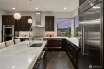 Upper Floor: Great Room/Kitchen Area