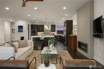 Upper Floor: Great Room