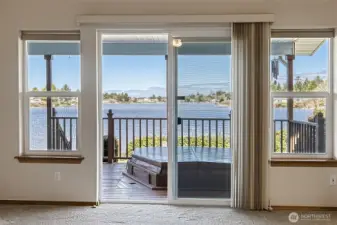 Primary Bedroom with Access to Back Deck