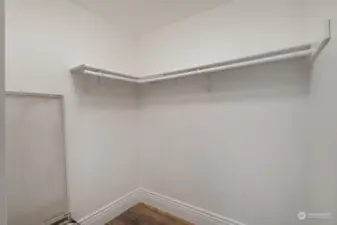 Primary Walk-in Closet