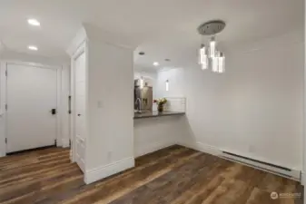 Coat Closet+Dining Area