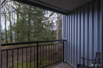 Balcony with Green View