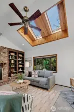 So many skylights!