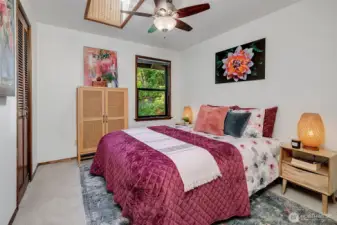 Bedroom on main floor.