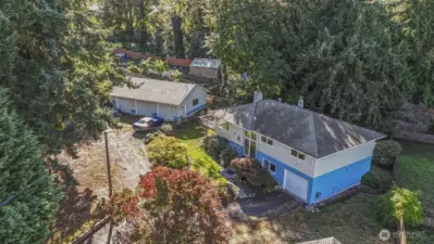 Drone View of property