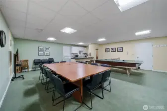 Stay active and social with building amenities like a workout room, conference space, and a ping pong table for friendly matches.