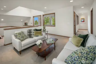 Great night time hangout area on 2nd floor.