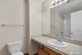 Main Hallway Full Bathroom upstairs