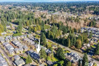 Mill Creek Town Center can be seen at upper right of photo
