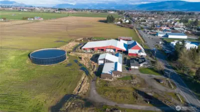 This large tract of land is located adjacent to the City Limits of Lynden.