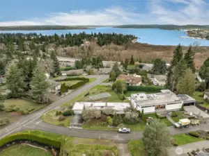 Surrounded by estate homes