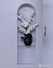 Original built-ins throughout the home.