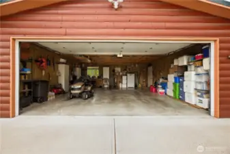 Two car garage well over 500sf provides additional storage...everyone needs storage...Right?