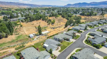 Owning a home that overlooks the canyon affords beautiful views and privacy!