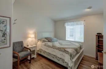 Den or Office with double doors... currently serves as an extra bedroom.