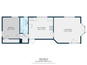 Unit 1 - One bedroom