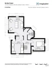 Unit 2 - Upper One Bedroom