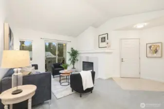 Entry and Family Room