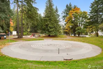 Outdoor basketball courts