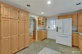 Kitchen with newer appliances