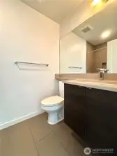 1/2 Bath on entry way.