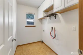 Main floor Utility room