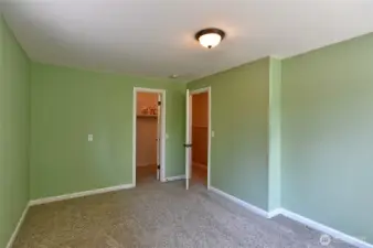 Bedroom 3 with walk-in closet