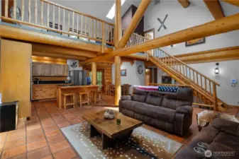 Open-concept living area: Creates a seamless flow between the living room, dining room, and kitchen – perfect for gatherings