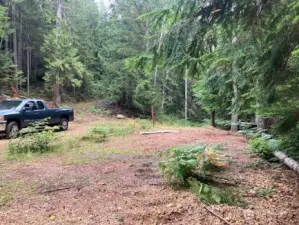 (3of4)1st cleared level area you drive up on when entering