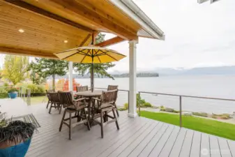 Dinner inside or outside dear?