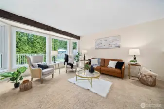 Formal living is perfect for hosting, gathering, and relaxing!