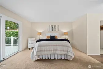 Enjoy a bright and spacious primary!