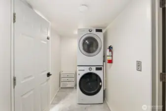Shared laundry room