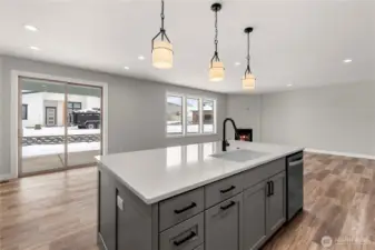 Kitchen with Ample Storage (Drawers & Cupboards)