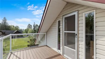 Deck Off Main Bedroom