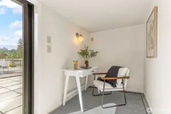 Additional flex space in the lower level (wow) can be changed to suit your dreams!  Want a mini kitchen?  Or a place to add bunk beds?  Access to the waterfront and entertaining areas are key, and it's easy with this available space!