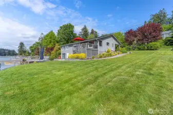 So much room to garden, or to add a "Big Toy" or simply to throw a ball for your pups! Time to start living those dreams!