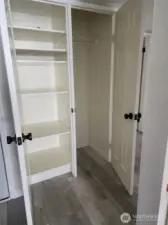 Coat & Linen closet