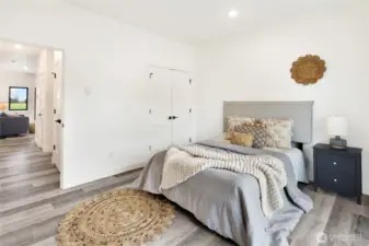 Main floor bedroom