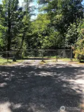 Gated entry at end of SE Homestead Valley Rd.