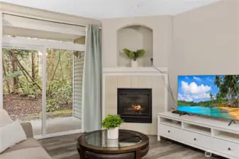 Enjoy quiet mornings or relaxing nights while watching birds and local wildlife just outside your window.