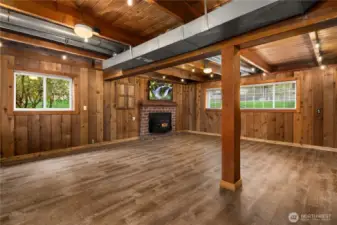 Huge Rec Room on Lower Floor