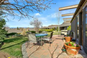 Front Patio with View