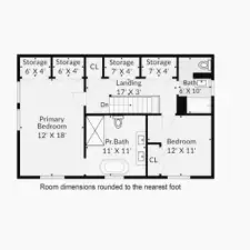 Floorplan - 2nd story